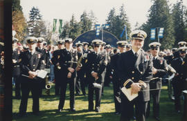 Naden Marine Band in front of the Malkin Bowl Stage