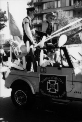 Gay Pride Parade 1985 : Gay/Lesbian Library [Knights of Malta]