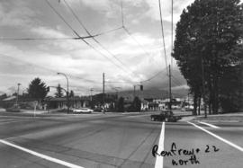 Renfrew [Street] and 22nd [Avenue looking] north