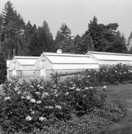 Greenhouses at Stanley Park, installation of gas lights