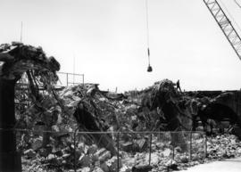 Demolition of the "old" Georgia Viaduct. 7.7.71.