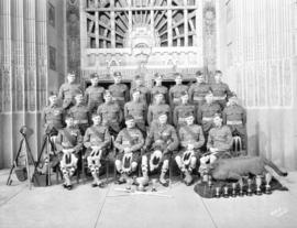 [Group portrait of signallers, Seaforth Highlanders of Canada]