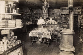 Interior view of W.H. Walsh Grocer