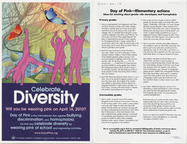 Celebrate diversity : day of pink : B.C. Teachers' Federation