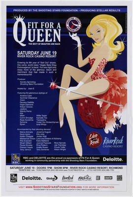 Fit for a queen produced by the Shooting for the Stars Foundation : Saturday, June 19 : River Roc...