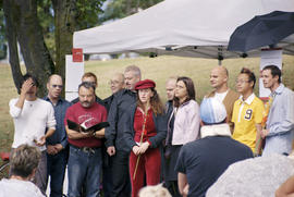 AIDS Memorial dedication