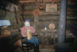 Festival of Lights : log cabin