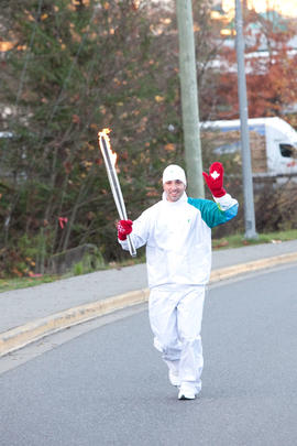 Day 003, torchbearer no. 032, Christian Arbez - Nanaimo