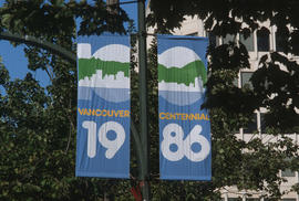 Vancouver Centennial street banners