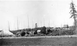 [View of Fitzgerald McCleery's farm buildings - D.L. 315]