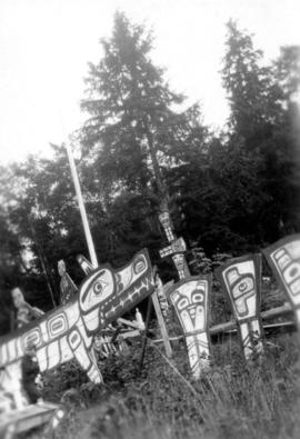 Alert Bay [totem poles]