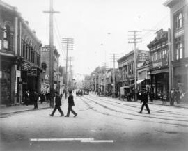 [100 block West] Cordova Street looking East, Vancouver, B.C.