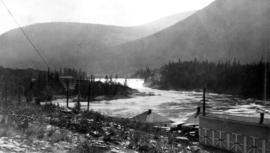 Board of Trade trip, Okanagan and Kootenays : Upper Bonnington Falls