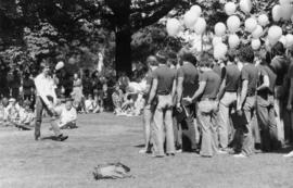 Vancouver Men's Chorus at Pride Fest 1982 [at] Nelson Park