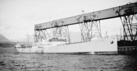 [M.S. "Canada" - Swedish ship at dock]