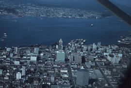 Aerial shot [of Vancouver]