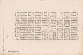 Sectional map of Vancouver showing streets, block and lot outlines, and building perimeters : Map...