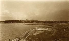 Kitsilano Pool in the making, 1932