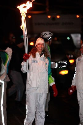 Day 040, torchbearer no. 185, Shannon V - Quebec