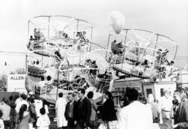 Meteor amusement ride in P.N.E. Playland