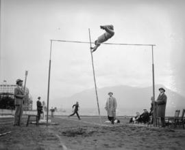 High School sports [pole vault]