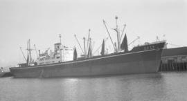 M.S. Asaka Maru [at dock]