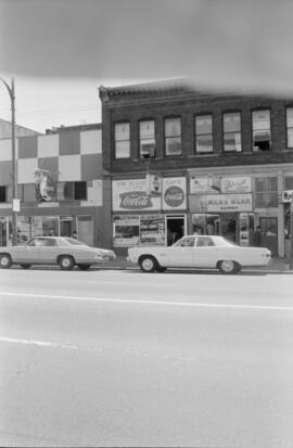 [32-42 East Hastings Street - Gulf Laundry, Home Restaurant and Windsor Tailors Men's Wear]