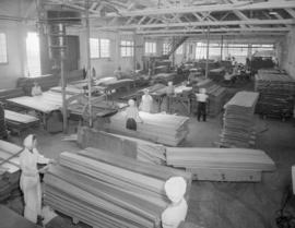 Canada Forest Products, Pacific Veneer, New Westminster : interiors of plant