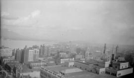 Vancouver - from Hotel Vancouver Roof Garden