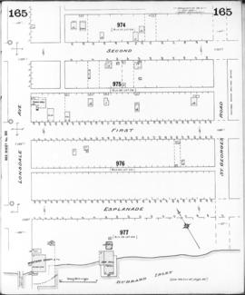 Plate 165 [St. Georges Road to Second Street to Lonsdale Avenue to Burrard Inlet]