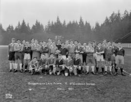 St. George's School versus Shawnigan Lake School - Nov. 1941