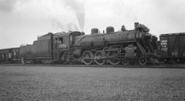 C.N.R. Steam, Pass. Eng. #5156 at Edson