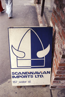 Water Street Signs [157 Water Street - Scandinavian Imports, 1 of 2]