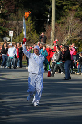 Day 103, torchbearer no. 128, John P - Tsawwassen