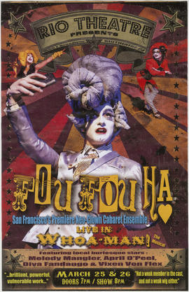 Rio Theatre presents Fou Fou Ha : San Francisco's premiere neo-clown cabaret ensemble : March 25 ...