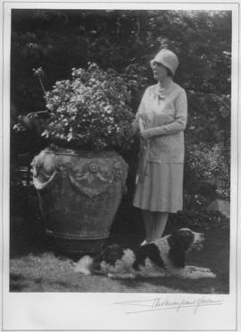 Aldyen Hamber with English Springer Spaniel