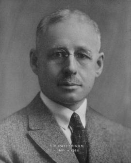 F.P. Patterson : 1921-1922