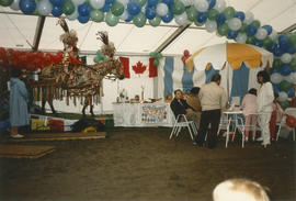 Sicily table in the Heritage Showcase tent