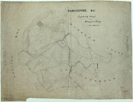 Contour plan of Stanley Park