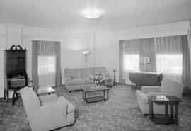 Keystone Press : Ritz Hotel : lobby and bed, sitting room