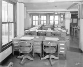 [Council Chamber, temporary City Hall in the Holden Building]