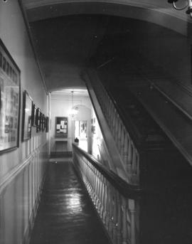 Beatty Street Armoury [620 Beatty Street.  Interior hallway and staircase]