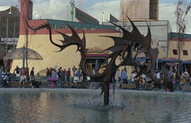 Expo' 86 fountain sculpture