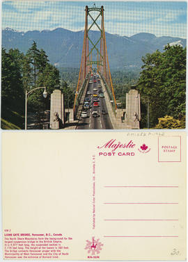 Lions Gate Bridge, Vancouver, B.C., Canada