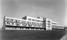 Exterior view of the Jean Matheson Memorial Pavilion of Shaughnessy Hospital