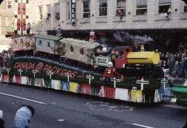 48th Grey Cup Parade, on Georgia and Howe, Canada Packers float