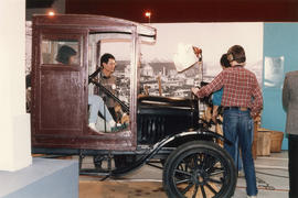 Video taping at the Saltwater City exhibit