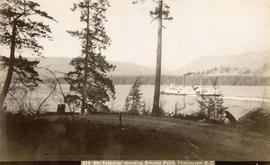 Steamer Yosemite rounding Brocton [Brockton] Point, Vancouver, B.C.