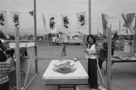 Children and Chinese Cultural Centre volunteers at Mid-Summer Festival at Strathcona Community Ce...