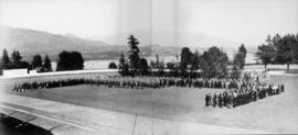 Drum head service, Veterans Battalion, Brockton Point Oval